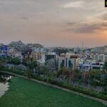 Ashish Vidyarthi Instagram - A sunrise from my room.. Seen with No filters... Except for the thoughts I bring to it.. Shall share more in a video, shortly. Taj Banjara