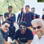 Ashish Vidyarthi Instagram - With the super talented sayaji & @purijagannadh.. The happy journey of ishmaart Shankar continues into another 44c plus day Varanasi Kashi Nagari