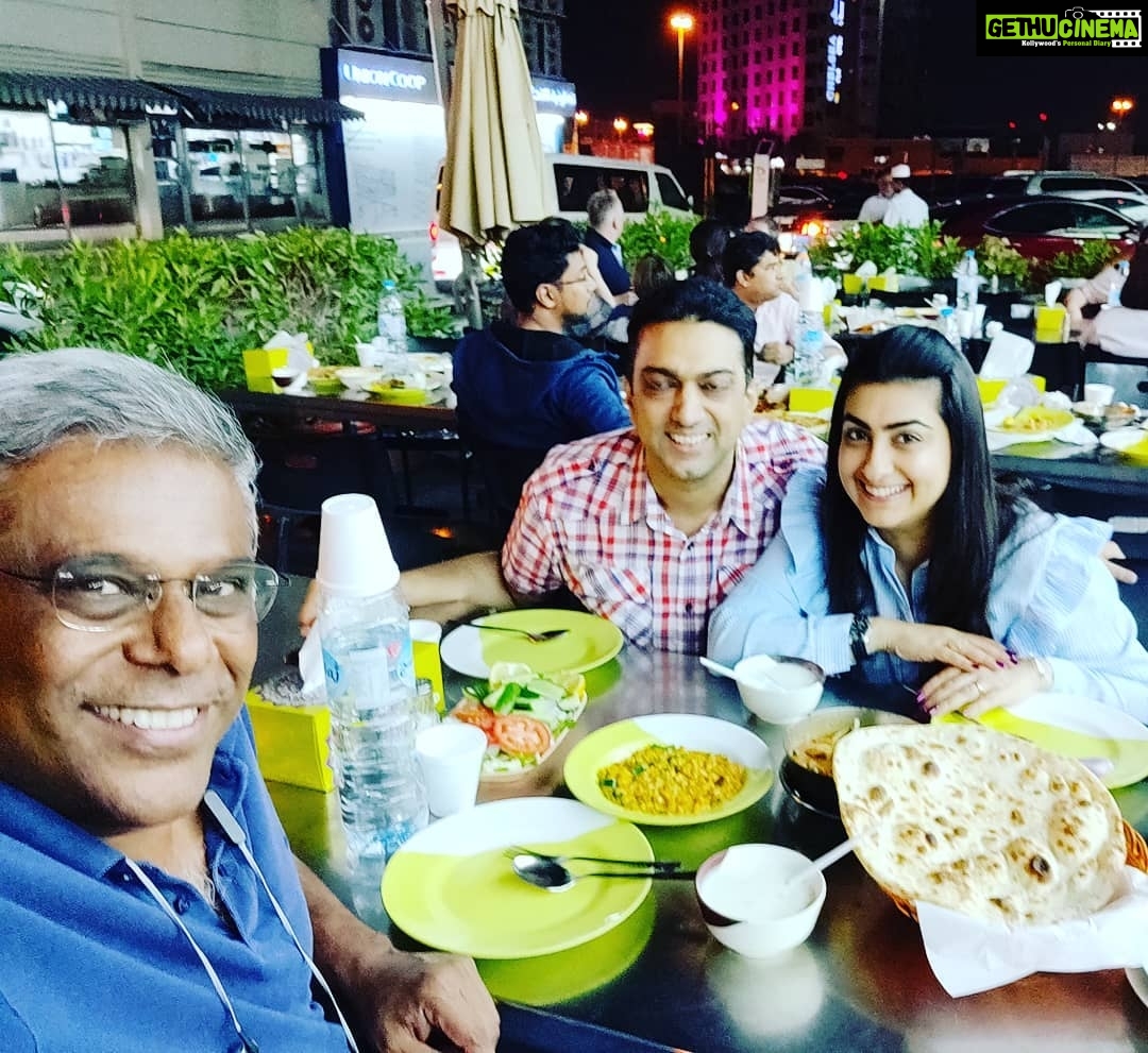 Ashish Vidyarthi Instagram - Ooohlicious... The evening before the ICAI keynote... Good food for thought.. Thank you Panna and @gautamg8 for a wonderful evening. Alshukran Bandhu.. Alshukran Zindagi