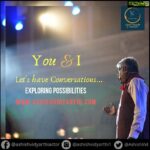 Ashish Vidyarthi Instagram - Conversations allow us to get access...🔑 Conversations illuminate the present...🕯️ Conversations can alter the future course of life & organisations... 🛤️ Innovative possibilities await to be discovered...💡 Let's be in a conversation... @ashishvidyarthi1
