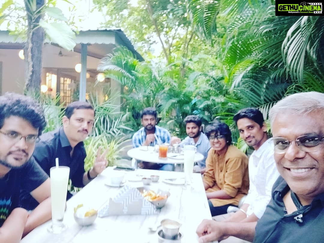 Ashish Vidyarthi Instagram - Completion of a loving creation.. Wild Garden Cafe At Amethyst
