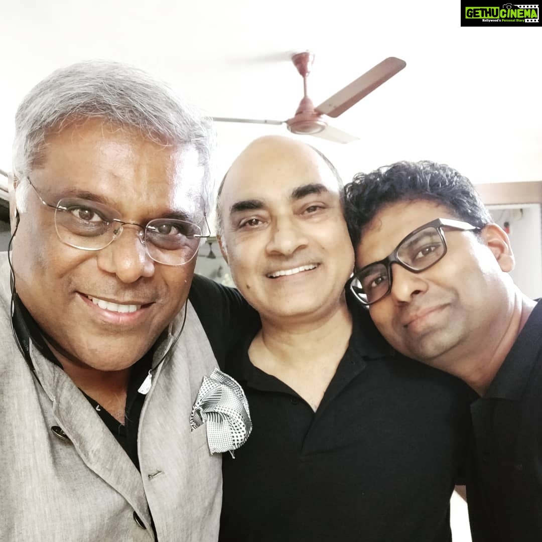 Ashish Vidyarthi Instagram - With Arun and shwetabh Pune, Maharashtra
