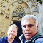 Ashish Vidyarthi Instagram - With Jan.. St. Vitus Cathedral