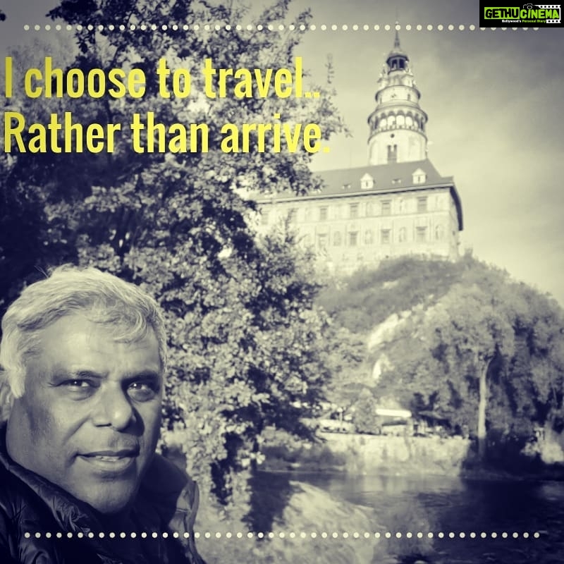 Ashish Vidyarthi Instagram - This Centuries old colony of castles, still travels.. With it's visitors. Czech Republic