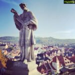 Ashish Vidyarthi Instagram - Frozen in time.. By a snaking river, an abode of the noble.. State Castle, Cesky Krumlov