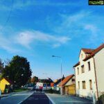 Ashish Vidyarthi Instagram - When quaint is quiet..and blue.. Prisecna, Jihočeský Kraj, Czech Republic