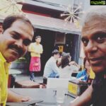 Ashish Vidyarthi Instagram - Heard Poetry recited by Irfan Qureshi, as we sat this morning at the iconic Prithvi.. A surprise for me as he has waited us at the cafe for years.. Never knew this aspect of him.. What other aspects we miss out in people? Prithvi Theatre
