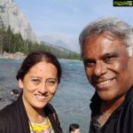 Ashish Vidyarthi Instagram – Pilu n Me.. Travel Banff, Alberta