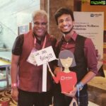 Ashish Vidyarthi Instagram - With the bright @infeedo founder.. Tanmay jain.. Sparkling energy.. Learn a lot each time we get to interact.. Look forward to watching the interview we taped. Alshukran Bandhu.. Alshukran Zindagi! New Delhi