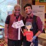 Ashish Vidyarthi Instagram - With the founder of @infeedo, the bright🔆 @tanmayajain .. Each time we meet, there's a lot I learn from this young Champ.. Keep striding dear friend.. Head shoulder and feet in place.😀 www.ashishvidyarthi.com @peoplematters #techhr18 #infeedo #avidminer #ashishvidyarthi #conversations #leadershipinterventions #personalleadership #thoughtleadership #technology #hr #startup #asia #photooftheday #alshukranzindagi #alshukranbandhu #amazing #life #throwback #tbt