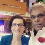 Ashish Vidyarthi Instagram - People matter... With the bright effervescent #EsterMartinez #techhr18 summit