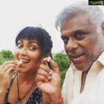 Ashish Vidyarthi Instagram - With the talented @amalapaul completing this jungle thriller .. Adho Andha Paravai Pola (Be like that soaring bird) Tiruvallur