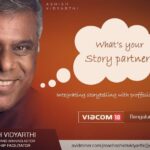 Ashish Vidyarthi Instagram – Each of us has a story… Each story is as good, as how it gets narrated.
For each of us we have a Story which partners our life.. So What’s your STORY PARTNER?

The connect of the story (product/Service ) with those that it needs to reach (Consumer).. Is bridged by the Narrative (How it’s communicated). The ability to believe in, and then narrate one’s story, is what each of us has to hone,in organisations and life .. The intervention with Viacom18 Media Private Limited  in Bengaluru was a deep dive into the simple tenets of taking responsibility for the delivery of our unique stories. And make it a WOW experience both for us and for those it’s meant for… Our clients.. The world at large. 
Thank you team Viacom in Bengaluru, for being such open and willing participants.. Aliasgar Saeed for your enthusiastic & valuable partnering in the Curation process, Amulya Jamwal for providing the direction and setting the context and Abhinav Chopra for having the vision to nurture the realm of creative learning in the organisation. 
I discovered a lot many Facets of the narrative process while curating and delivering the intervention.
And discovered the misspelt “profession” in the digital image, thanks to eagle-eyed @arth15 and Jayalita. 
Alshukran Bandhu.. Alshukran Zindagi!