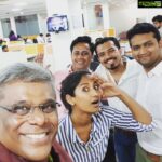 Ashish Vidyarthi Instagram - With the super charged energetic team @viacom18 in Bengaluru.. Always a joy curating a new conversation of value.. Alshukran team #bodhitree #wideangle.. Warm regards and Cheers.. #AlshukranZindagi Bangalore, India