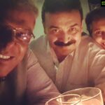 Ashish Vidyarthi Instagram - A post event rendezvous on the 13th floor... We were "On the edge"... The soup and veggies were great and conversation with the Bhaduri s, esoteric .. Am tired but awake, adrenaline of a two event day, or coffees... Anyways... Alshukran Bandhu.. Alshukran Zindagi! 13th Floor Bar