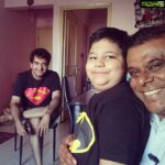 Ashish Vidyarthi Instagram – A smile lights up way beyond the moment itself. #privilegeofsmiling… With Krishhhhhhhh and Shonkho Ray, @gajrajrao