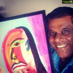 Ashish Vidyarthi Instagram - Painted by dibbendu dutta... An amateur whom we never knew painted. Wonderful surprise.