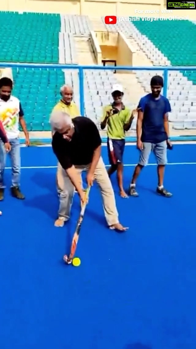 Ashish Vidyarthi Instagram - हॉकी में , फिर से... Chak de! Birthplace of many Hockey Olympians... National Stadium, Delhi #hockey #indiannationalteam #indianhockey #indianhockeyteam #india #tokyo #olympics #reels #delhi #stadium #tokyoolympics #paralympics #reelkarofeelkaro #reelitfeelit #trending #trend #viral #memories #nationalsport #sport #sportmanship #share #remix #chakdeindia #DoMoreWithLife