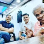 Ashish Vidyarthi Instagram – A midnight drop by to my location in Hyderabad..