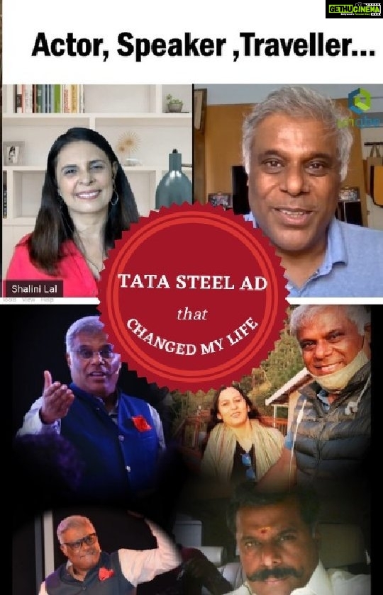 Ashish Vidyarthi Instagram - Never more than now, multiple career options are the need of the day... It was a Tata Steel advertisement years back, which introduced this thought to me.. Do you have an interesting anecdote that was pivotal to your life journey? Would love to hear your story.... Alshukran Shalini Lal for reigniting the memories Alshukran Zindagi @tatasteelltd #ashishvidyarthi #avidminer #motivationalquotes #bollywood #actor #journey #instagood #inspiration #life #tata #trending #motivationalvideos #getinspired
