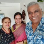 Ashish Vidyarthi Instagram - Began the day with a series of inspiring conversations over some amazing breakfast and filter... with @seetharatnakar and @maajanaki Chennai, India