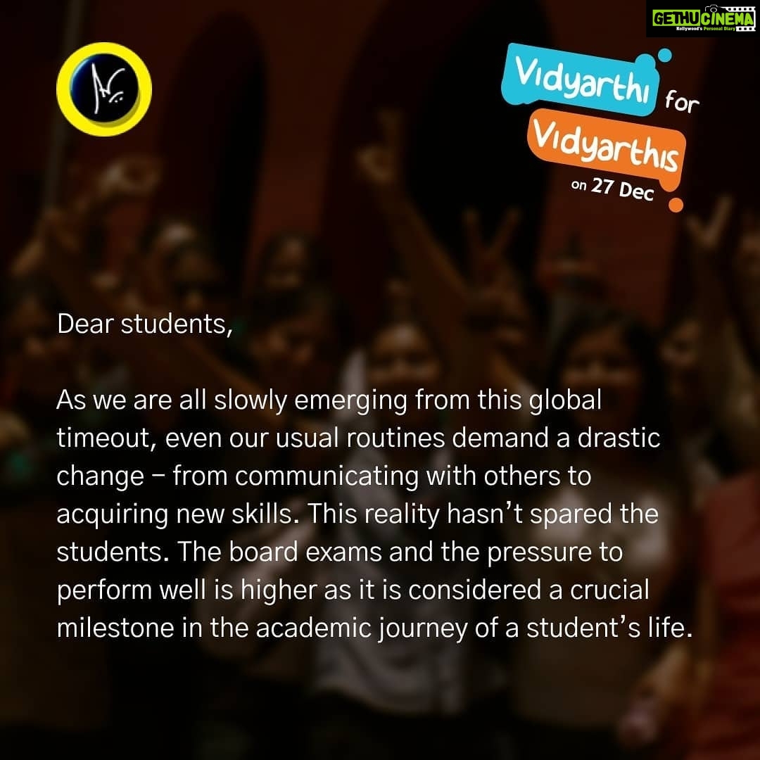 Ashish Vidyarthi Instagram - Vidyarthi for Vidyarthis विद्यार्थियों के लिए विद्यार्थी Board exams have played a very crucial role in our lives.. 2021 will be a year which will be boards for 10th and 12th class students... Students going through 2020 are dealing with challenges that none have dealt with before.. Inspite of that, I am clear, they will need to go forth towards it, not with regret but with a renewed sense of energy and belief. On 27th Dec 2020... I will be doing a live session at 10 am in हिंदी and 11:15 am in English. My aim is to reach all students who are taking the exams across the country.. Will need your support to spread the word. Parents, students teachers and friends... Let's join our forces to share the date with this extraordinary set of students. The LIVE will be on my FB page, Youtube and LinkedIn. Use this Single Link (below) to watch on your preferred choice of platform - Fb, Youtube or LinkedIn and to set a reminder for the live event: http://ashishvidyarthi.com/ (Link in bio) Alshukran Bandhu Alshukran Zindagi #Spreadtheword #Spreadthehope #Weareinthistogether . . #ashishvidyarthi #avidminer #prepareforthefuture #students #live #webinarforstudents #boardexams #motivation #stress #examstress #motivationalspeaker #positive #boardexams2021