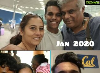 Ashish Vidyarthi Instagram - 20 today is Arth... And 20 today are Piloo and me as Ma Baba. Super love and Super missing happening!