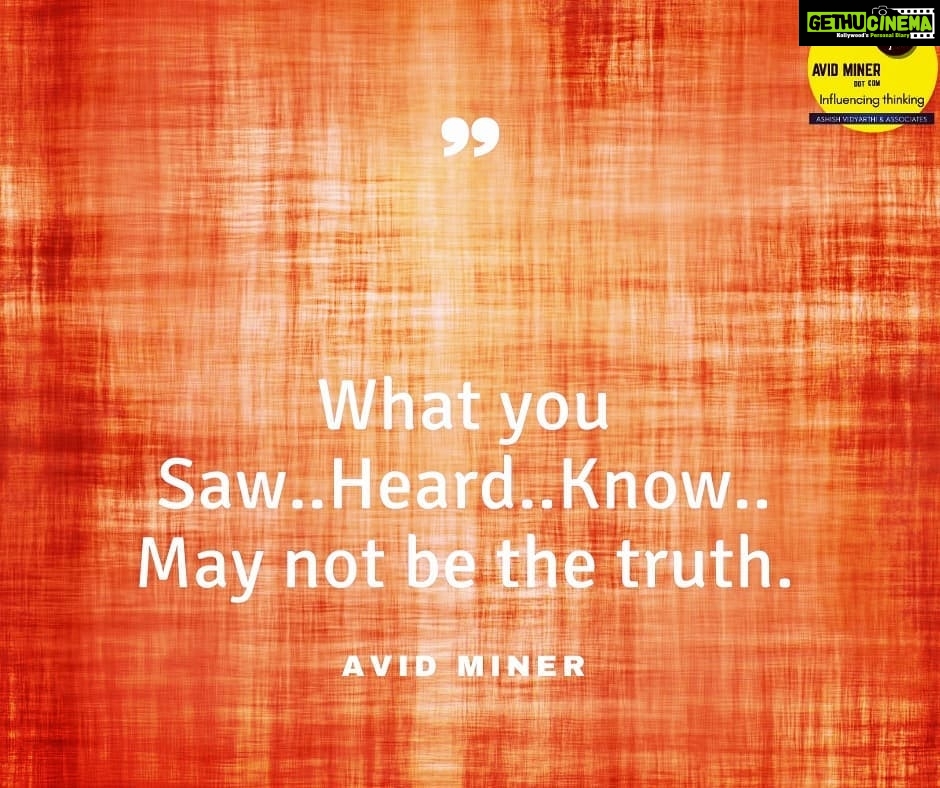 Ashish Vidyarthi Instagram - She is this. He is that. This is the situation. Therefore it isn't possible. Saw it with my "own eyes". Heard it with my "own ears". I know the truth. Therefore it isn't possible. And since what I want and what is expected of me isn't possible, I am upset, angry, frustrated & ... ! Would it be worth your while,if you can find a crack in your air tight theories which infact are leaving you and your teams unfulfilled ? Do share your thoughts in the comments. "Possibility interventions" offer ways to go beyond the walls created by our accepted truths. It's what we at AVID MINER curate bespoke, for individuals, teams & Organisations. You may reachus@ashishvidyarthi.com . Alshukran Bandhu Alshukran Zindagi ! #workshop #leadership #organization #coach #motivationalspeaker #avidminer #ashishvidyarthi #bollywoodactor