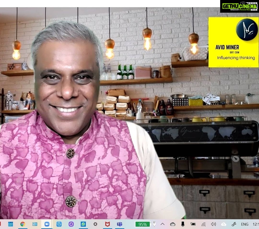 Ashish Vidyarthi Instagram - A Sunday screen grab from the session on" Creating Alternate Careers." You may watch the recording on https://youtu.be/CpDgQ5Apd-8