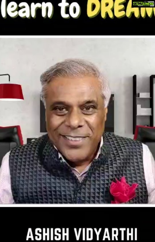 Ashish Vidyarthi Instagram - What's the magnet? That pulls you past the today... That takes you on the journey towards that, which you want your life to be...? DREAM! #dream #believe #cause #avidminer #ashishvidyarthi #hindi #Motivational #motivation #getinspired