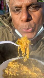 Ashish Vidyarthi Instagram - Maggi with Akki at Mohan Maggi point.. Kumarhatti  By-pass after HP petrol pump... Himachal Pradesh. 
Lots of Love and Best wishes…
#maggi #pahadi #pahad #mountains #cold #thand #himachalpradesh #barog #dharampur #solan #love #friendship #friends #share #support #maggipoint #kumarhatti #innocence #reelkarofeelkaro #reelitfeelit #yummy #tasty #food #foodvlogger #vlog #trending #viral