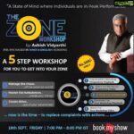 Ashish Vidyarthi Instagram - Any performance is created by the preparation which was put in, ahead of it. The impact of any performance is further enhanced by bringing it on-goingly into practice. If we want to make a difference to our own life, it begins with asking some simple yet powerful questions, to reveal what lies within. The Pre workshop questions, the ZONE workshop and the post workshop video.. All are designed for you to work on yourself and then apply your learnings to day to day life. Look forward to having you join the ZONE WORKSHOP, prepackaged in HINDI & ENGLISH versions. 18th Sep 7pm to 8pm (IST) On Book My Show @bookmyshowin (Link in bio) Let's replace regret with action... Let's fulfill our dreams, inspite of what life is throwing at us. Alshukran Bandhu Alshukran Zindagi