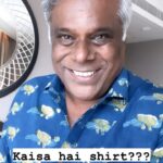 Ashish Vidyarthi Instagram - Thank you @piloovidyarthi Loved this shirt 😍 #reels #ahmedabad #gandhinagar #kemcho #gujarat #reelitfeelit #reelkarofeelkaro The Leela Hotel, Gandhinagar