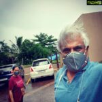 Ashish Vidyarthi Instagram – The first step out of home in 6 months.. The earlier “usual” , looking precious.