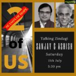 Ashish Vidyarthi Instagram - Dear friend.. It begins with belief and then the declaration of it. Let's infuse our beliefs into the world. Let's celebrate Hope... This is the Season Of Hope. Inviting you Tomorrow... Saturday, 11th July at 5:30 pm (IST) 2 Of Us... Talking Zindagi... Sanjay & Ashish Sanjay Lakhotia : Founder at Noble House, Aamoksh One Eighty & Noble House Consulting. Ashish Vidyarthi : Actor, Traveller, Communicator Co-founder of Ashish Vidyarthi and Associates. Do Join us... With a Cuppa in your hand... Conversations reveal aspects beyond the obvious & allow unusual hues of life to show up... Let's explore our own lives, gently.. Sipping Zindagi, Revisiting the nooks of our experiences... Saturday, 11th of July at 5:30 pm (IST).. You may join us, on any of the following platforms - LinkedIn Profile & Facebook Page : Ashish Vidyarthi YouTube : Ashish Vidyarthi Official Website : www.avidminer.com Alshukran Bandhu Alshukran Zindagi #2ofUs #TalkingZindagi #Ashishvidyarthi #Inspiring #Talkshow #Realstories #Facebooklive #RealLives