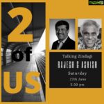 Ashish Vidyarthi Instagram - Dear friend.. Inviting you Today.. Saturday, 27th June at 5:30 pm (IST) 2 Of Us.. Talking Zindagi.. @rajeshjaney & Ashish Vidyarthi Rajesh Janey : Senior Vice President - Global Alliances with Dell Technologies, is an IT industry veteran with over 35 years of experience. Managed and led companies to leadership positions across diverse business segments. Ashish Vidyarthi : Actor, Communicator, Traveller Co-founder of Ashish Vidyarthi and Associates. Join us.... With a Cuppa... Conversations reveal aspects beyond the obvious & allow unusual hues of life to show up.. Let's explore our own live's, gently.. A Cuppa in our hand... Connect with Rajesh Janey on twitter : @RajeshJaney You may join us, on any of the following platforms - YouTube : Ashish Vidyarthi Official Facebook Page : Ashish Vidyarthi LinkedIn Profile : Ashish Vidyarthi Alshukran Bandhu Alshukran Zindagi www.avidminer.com #2ofUs #TalkingZindagi #LifeTalks #Ashishvidyarthi #avidminer #live
