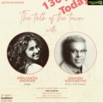 Ashish Vidyarthi Instagram – Look forward to the LIVE conversation with the bright and talented @prajaktashukre
At 130 pm IST.. मिलते हैं साथी !