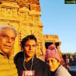 Ashish Vidyarthi Instagram - Trividyarthi.. In the winter morning orange... Osian, Jodhpur