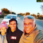 Ashish Vidyarthi Instagram - Trividyarthi.. In the winter morning orange... Osian, Jodhpur