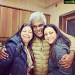 Ashish Vidyarthi Instagram - Meenu didi.. Baldi... Love.. Love & Love.. Alshukran Zindagi! Delhi, India