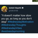 Ashish Vidyarthi Instagram – Just a random food for thought.. #WackyWednesday #foodforthoughtwednesdays #motivationaltweets #avidminer #ashishvidyarthi Mumbai, Maharashtra