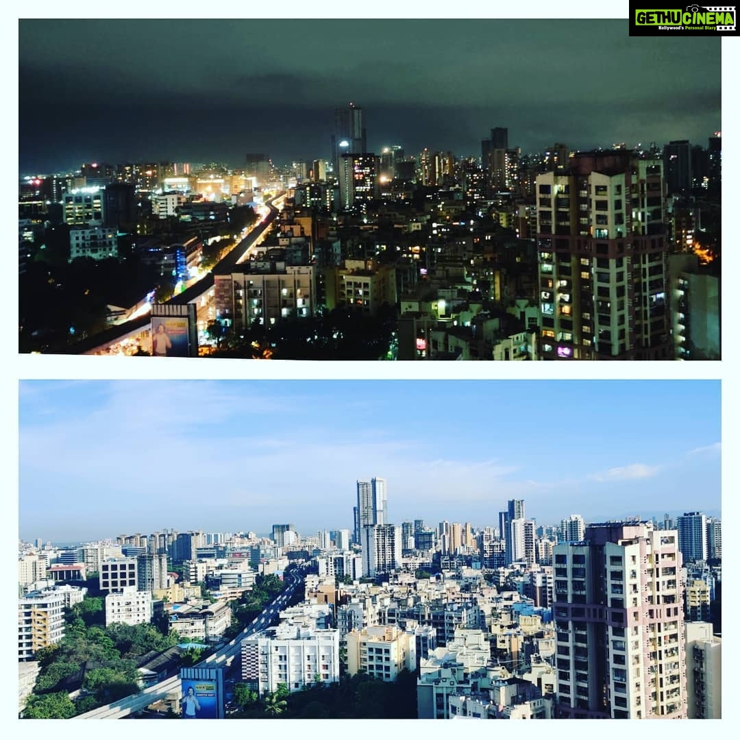 Ashish Vidyarthi Instagram - NightNday...One follows the other.. We see both... How do they look... Do share images as you live work thrive... #NightNday #life Mumbai, Maharashtra