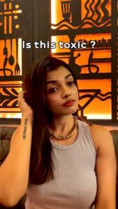 Ashna Zaveri Instagram - Toxic or not ?

#foodie #funny #explore #fyp

@bandraorangemintlounge
