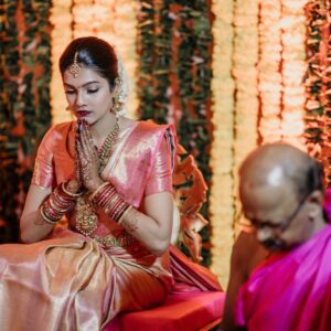 Ashrita Shetty Instagram - Extremely grateful to everyone who showered us with love and blessings and made our day even more special ❤️🙏🏼 📸: @knottyaffair.in 
Makeup & hair : @renukashettymakeupandhair
Wedding decor : @the.wedding.factory