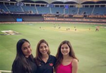 Ashrita Shetty Instagram - 🤍🤍 Dubai International Cricket Stadium