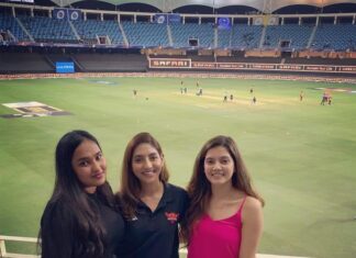 Ashrita Shetty Instagram - 🤍🤍 Dubai International Cricket Stadium