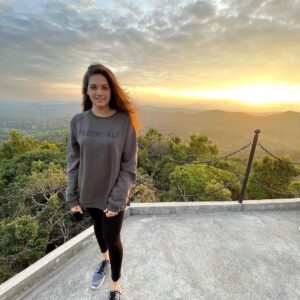 Ashrita Shetty Instagram - Lucky ⛰🌤