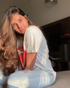 Ashrita Shetty Instagram - Golden hour light hits different ☀️✨🤍