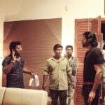 Ashwin Kakumanu Instagram - Day 1 of shooting #Pizza3 with @mohangovind9496 @prabu_rhagav @icvkumar @thirukumaranentertainment
