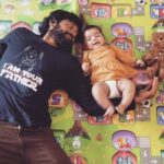 Ashwin Kakumanu Instagram - The force is strong with this baby Yoda. 🌝 . . . #babychewy #chewybaby #iAMherfather #babynerd #myReyoflight